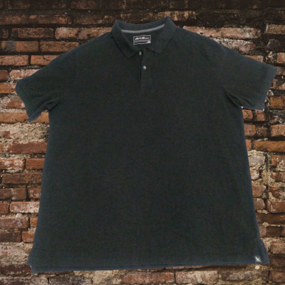 Eddie Bauer Polo XXL Smoke Grey